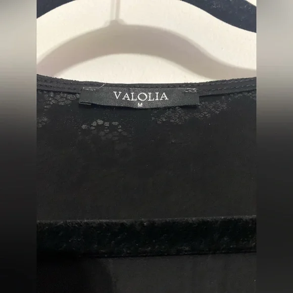 Valolia Black Lace Long Sleeve Dress - Picture 4 of 4